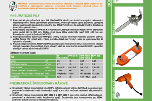 Nářadí pneumatické - DOLY